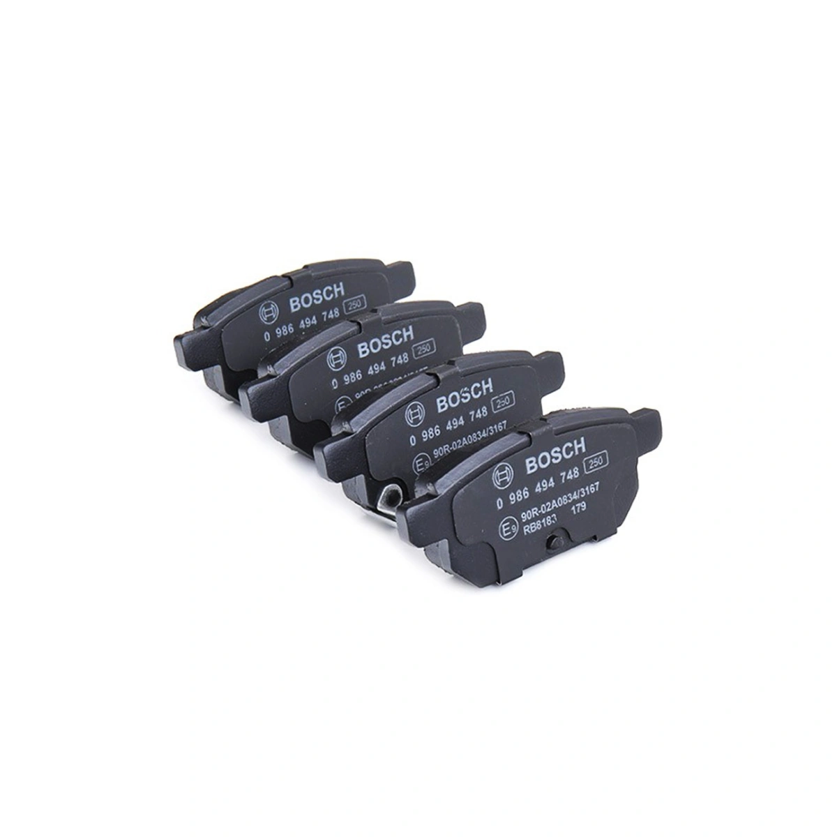 Bosch 0986494748 Arka Fren Balatası - Suzuki Vitara/S-Cross/Swift (2013-2022, 1.0-1.6L)