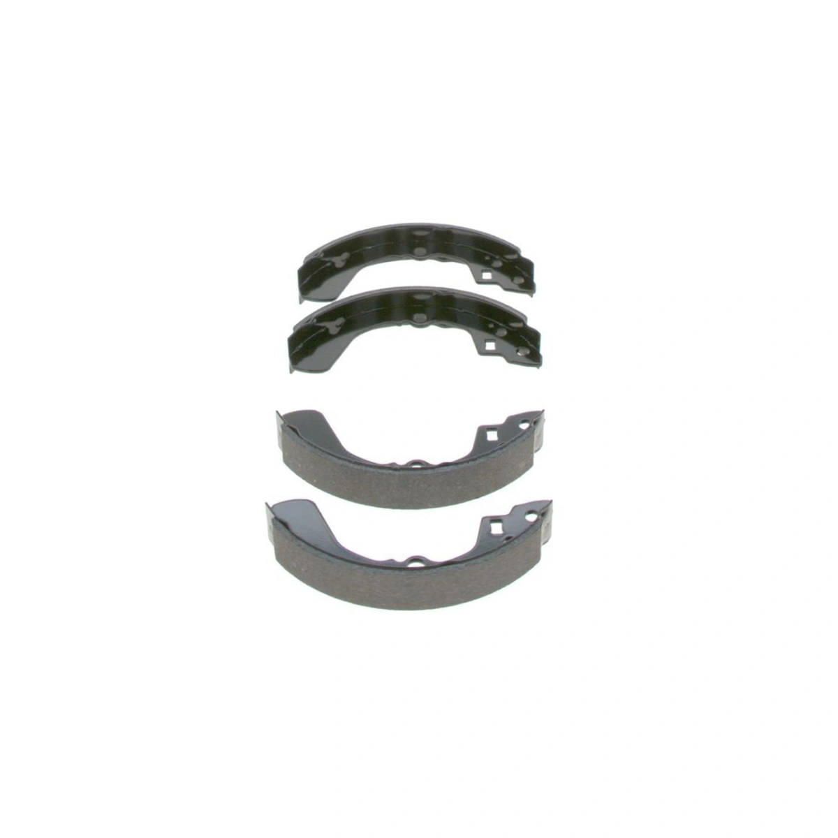 Bosch 0986487436 Arka Kampana Fren Balatası - Suzuki Swift/Sx4, Subaru Justy (1987-2009, 1.0-1.8L)