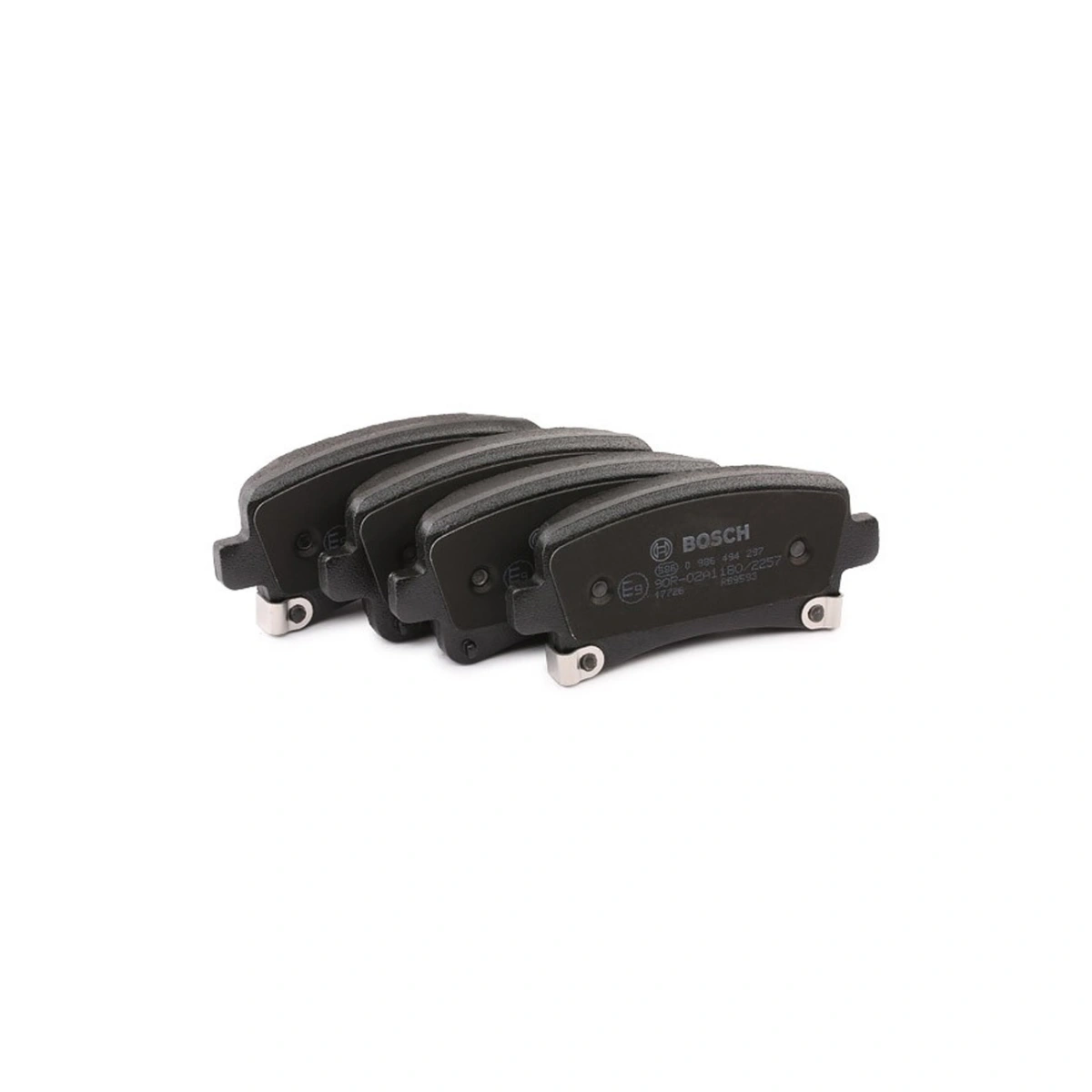 Bosch 0986494297 Arka Fren Balatası - Opel Insignia, Chevrolet Malibu (2008-2017, 1.4-2.8L)