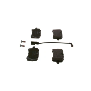 Bosch 0986494488 Arka Fren Balatası - Audi A4/A6, Porsche Macan (2010-2018, 1.8-3.0L)
