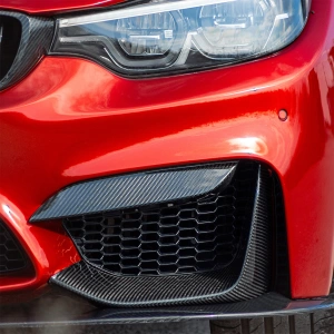 CS Carbon F8X Karbon Ön Tampon Flap - Bmw F80/F82