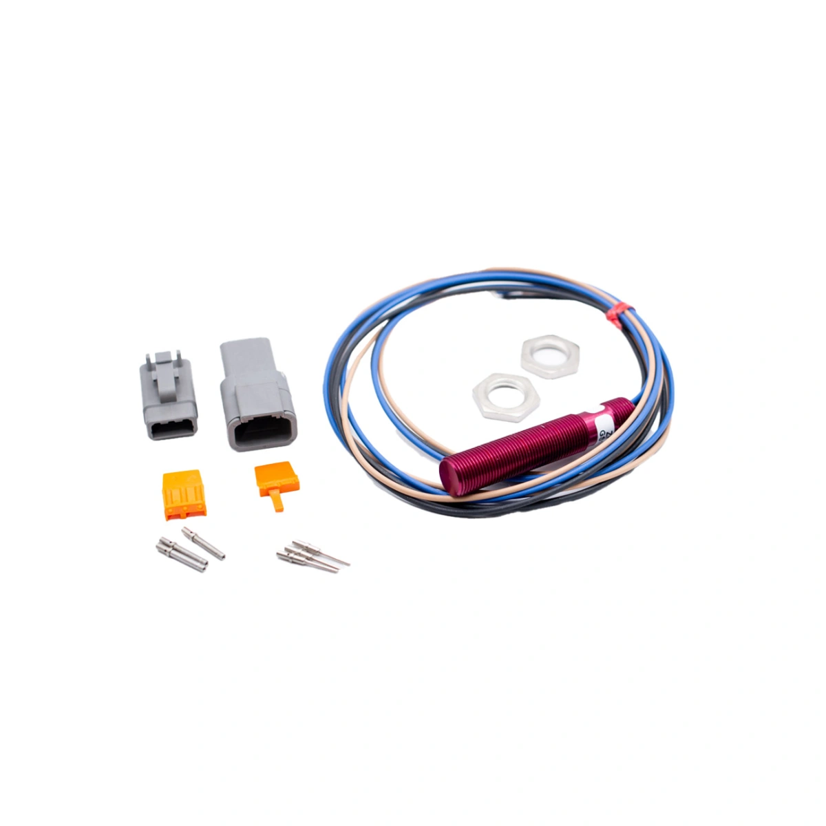 Haltech HT-010610 "Red" Tek Kanallı Hall Effect Sensör - M12x1.0 (Tekerlek Hızı / Krank / Kam)