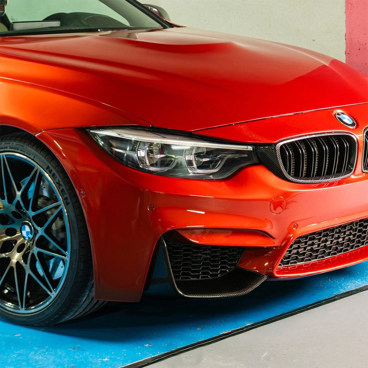 CS Carbon F8X Karbon Ön Tampon Flap - Bmw F80/F82