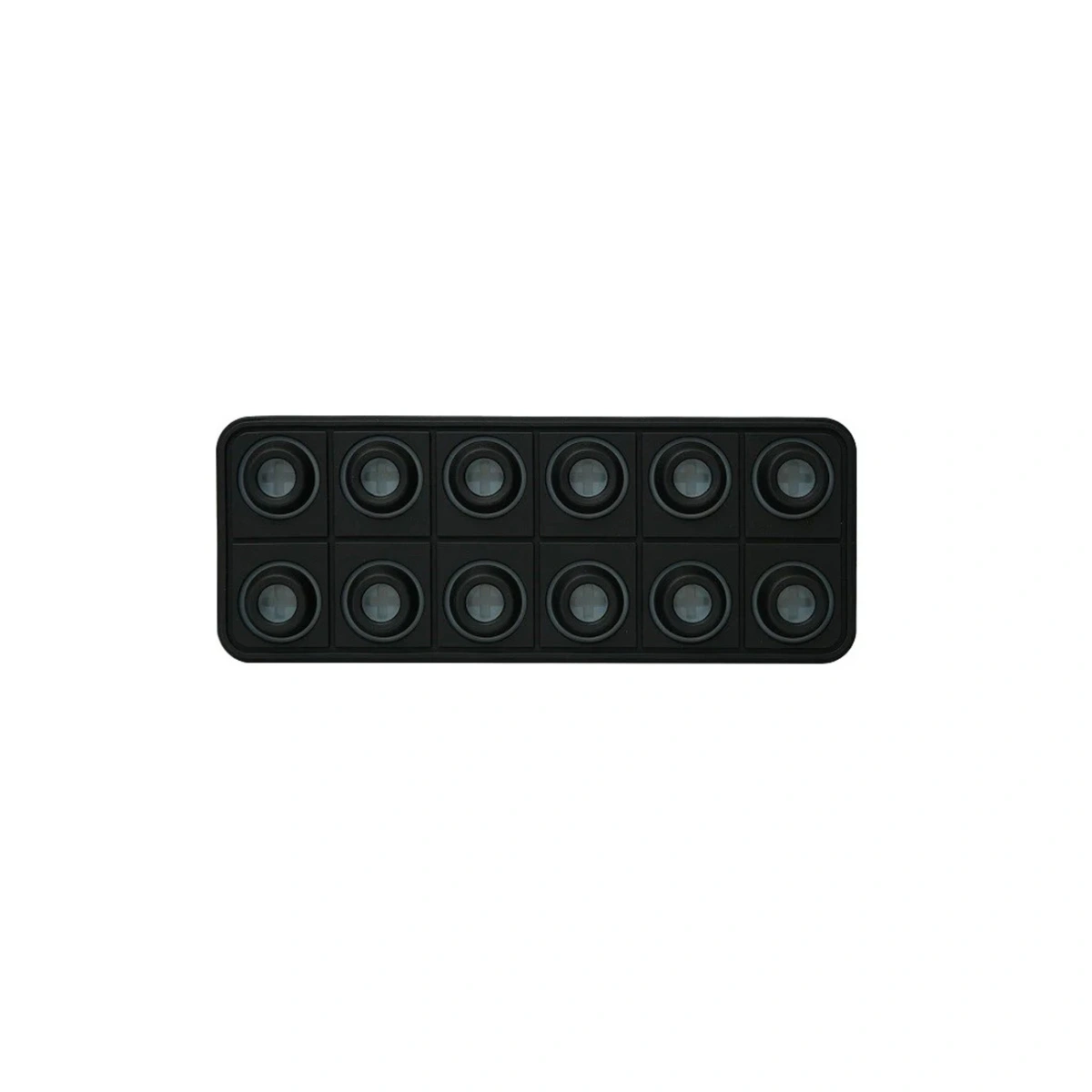 ECUMaster CAN Keyboard 12 Pozisyon - IP67, RGB LED, 4 Kablo