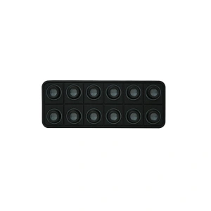 ECUMaster CAN Keyboard 12 Pozisyon - IP67, RGB LED, 4 Kablo