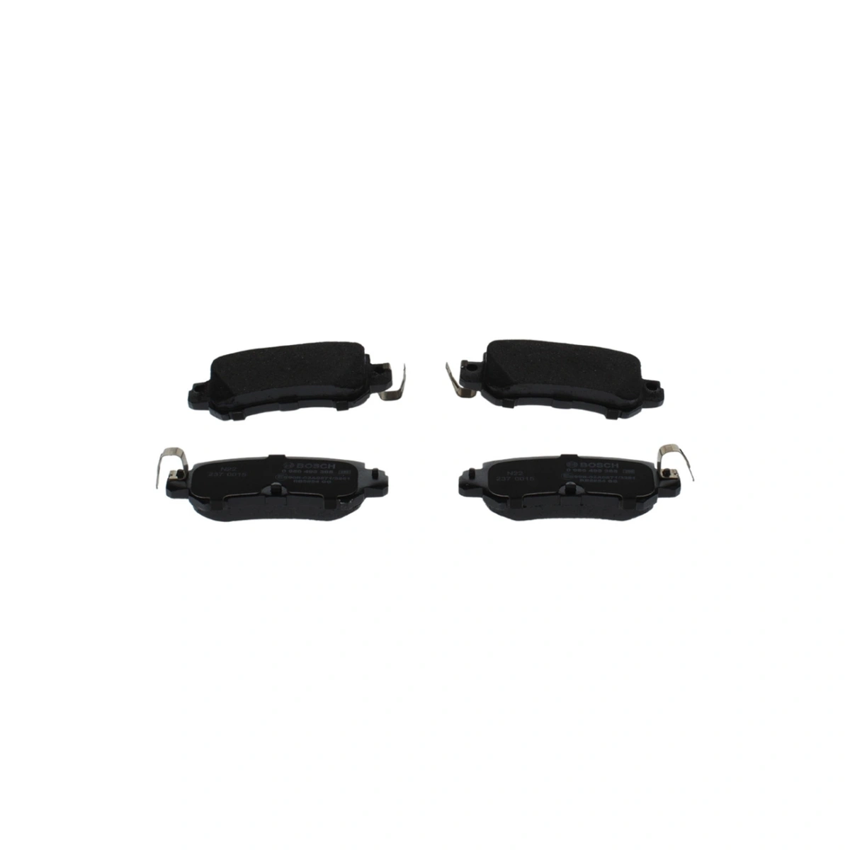 Bosch 0986495368 Arka Fren Balatası - Mazda Cx-5/Cx-3/2 (2012-2018, 1.3-2.5L)