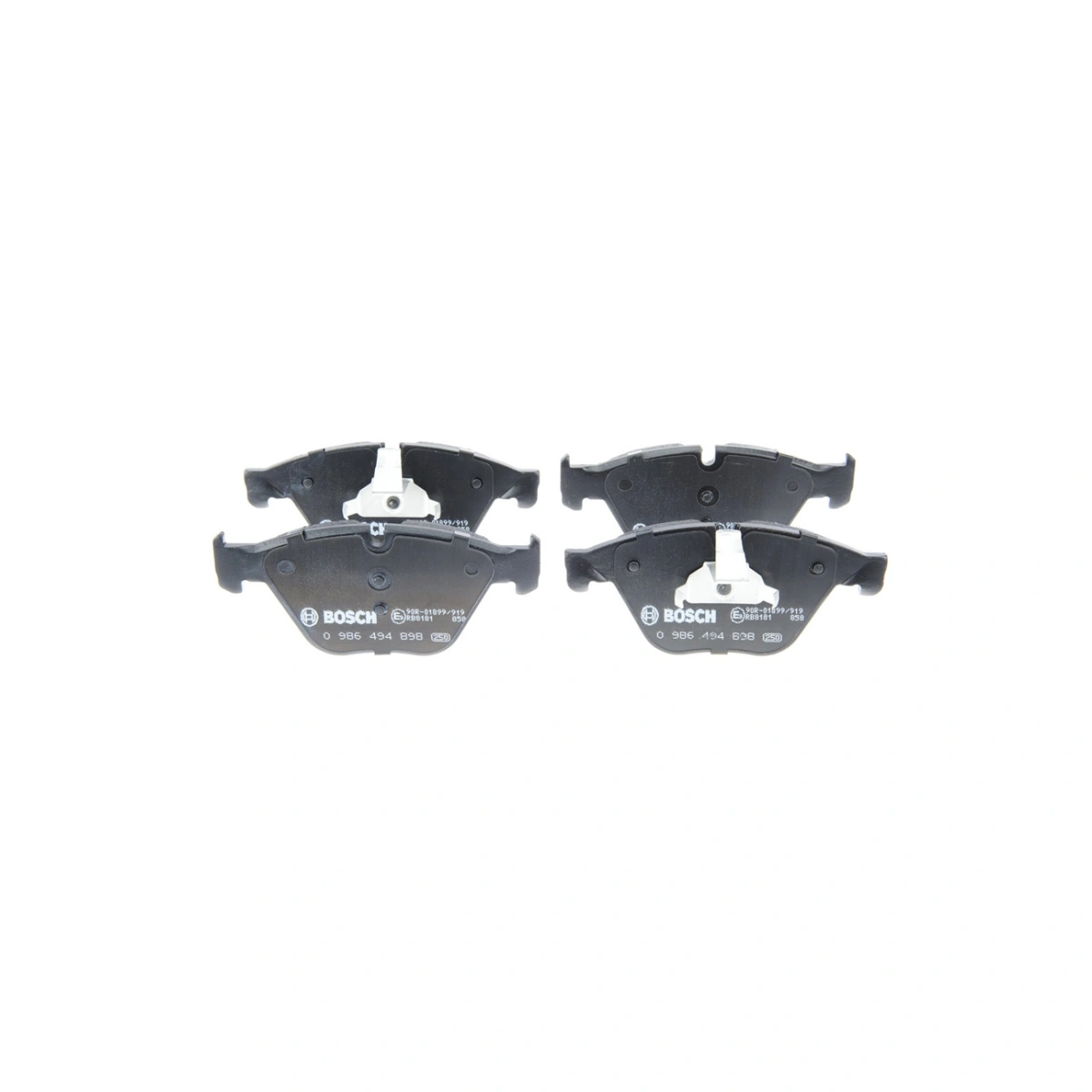 Bosch 0986494898 Ön Fren Balatası - Bmw 3 Serisi G20 / G21, 4 Serisi G22 / G23 (318i-330i, 318d-330d, 2018-)