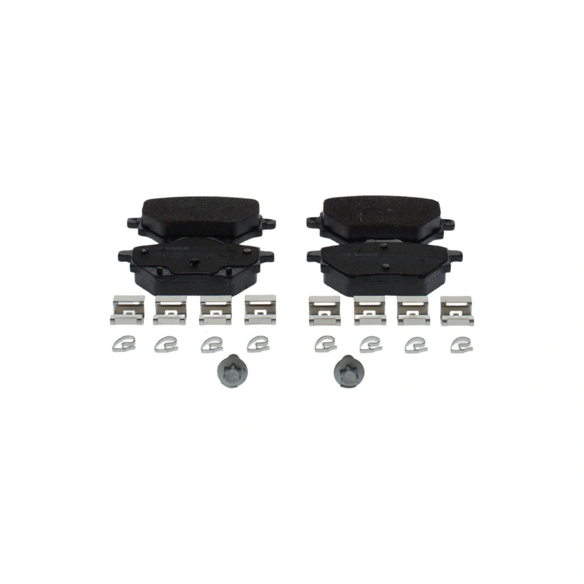 Bosch 0986494998 Arka Fren Balatası - Fiat Doblo, Peugeot 208, Citroen C3 (2013-2023, 1.2-2.0L)