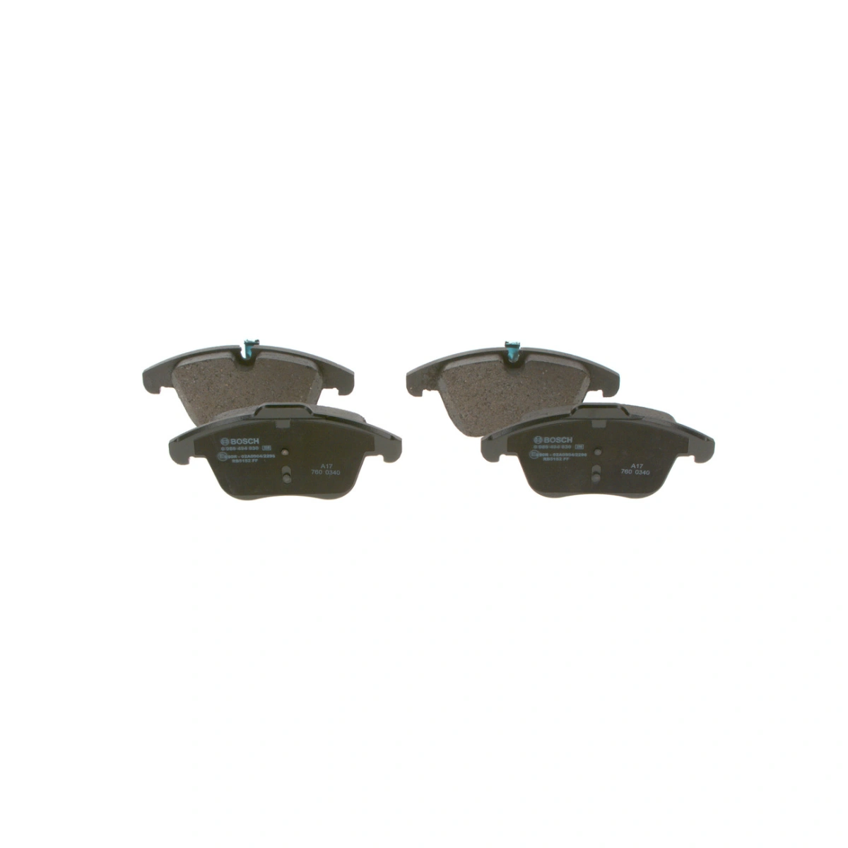 Bosch 0986494830 Ön Fren Balatası - Jaguar XE / XF / F-Pace / E-Pace, Land Rover Discovery Sport / Range Rover Evoque / Velar (2015-)