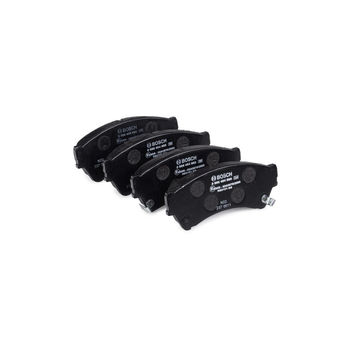 Bosch 0986494860 Ön Fren Balatası - Mazda 6 (2007-2013, 1.8-2.5L)