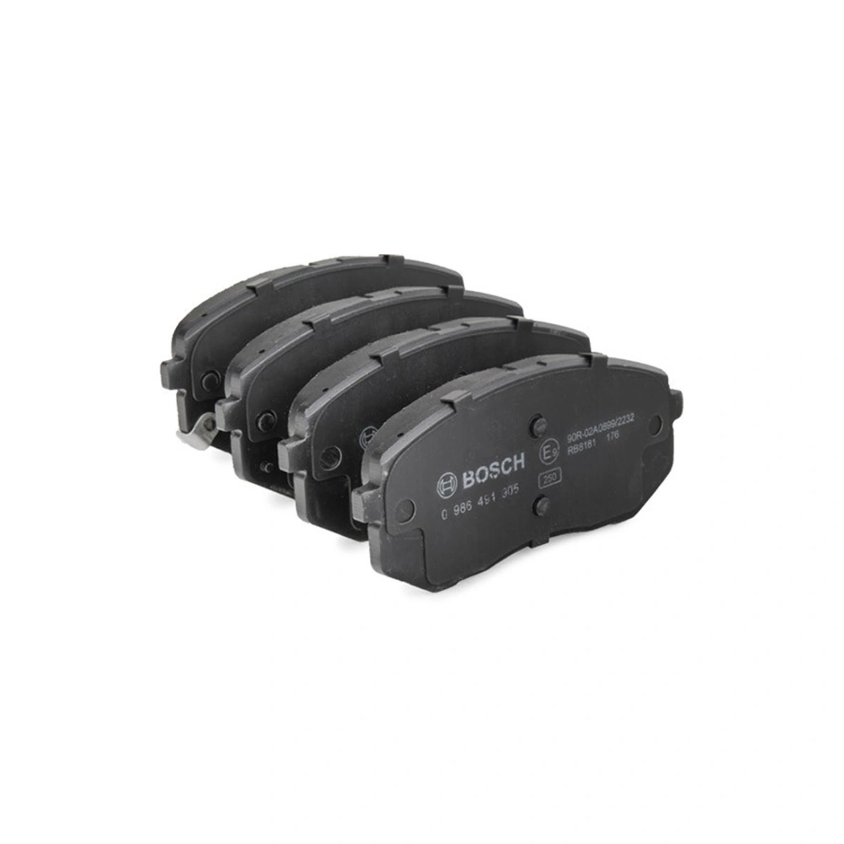 Bosch 0986494905 Ön Fren Balatası - Hyundai Tucson/Kona, Kia Sportage (2011-2023, 1.0-2.4L)