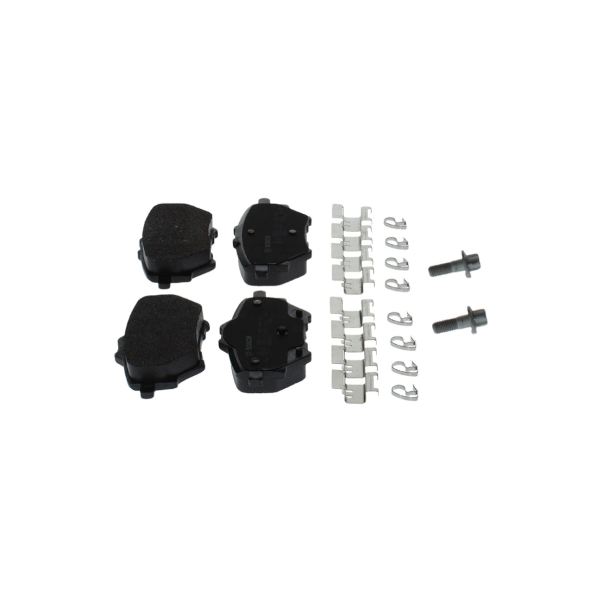 Bosch 0986494998 Arka Fren Balatası - Fiat Doblo, Peugeot 208, Citroen C3 (2013-2023, 1.2-2.0L)