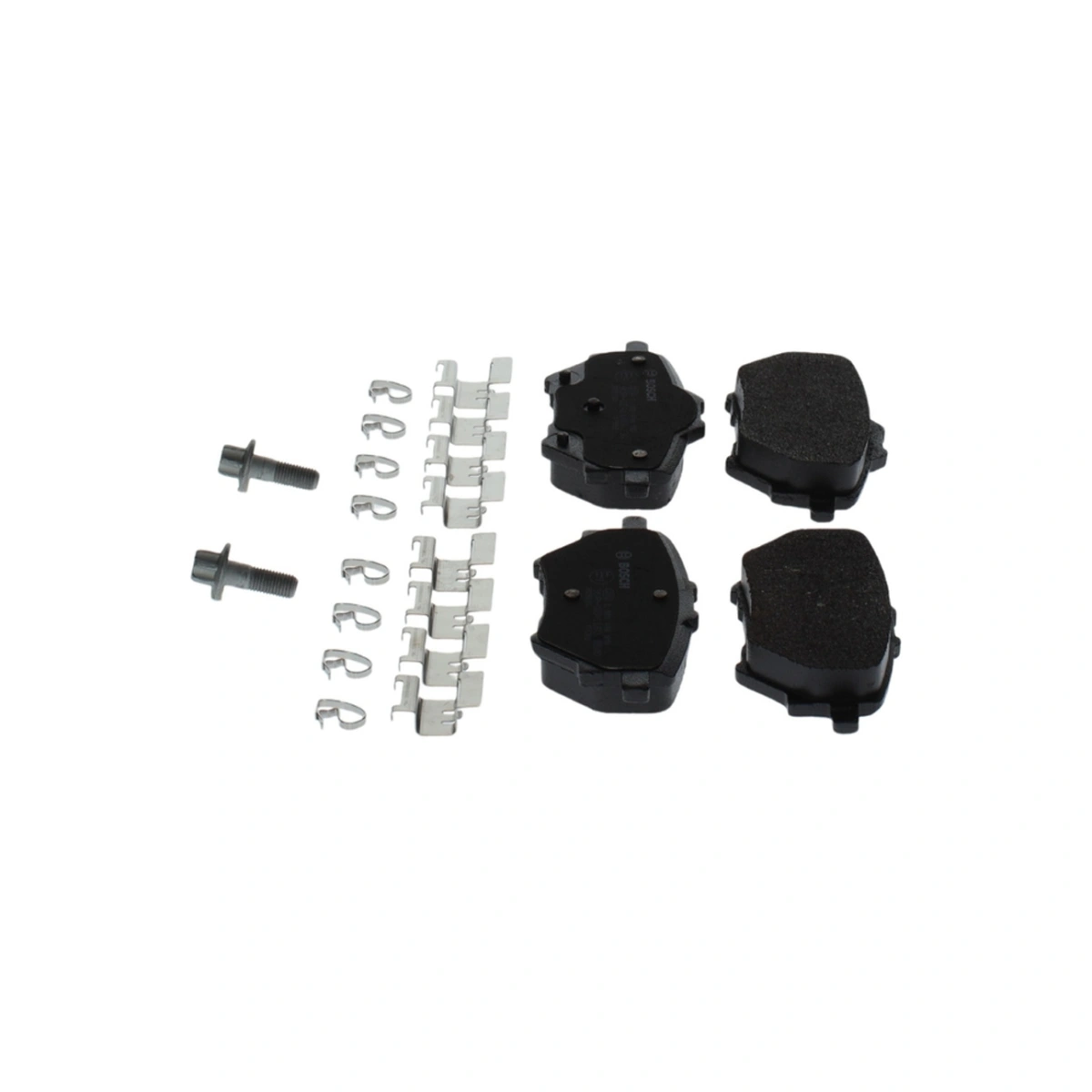 Bosch 0986494998 Arka Fren Balatası - Fiat Doblo, Peugeot 208, Citroen C3 (2013-2023, 1.2-2.0L)