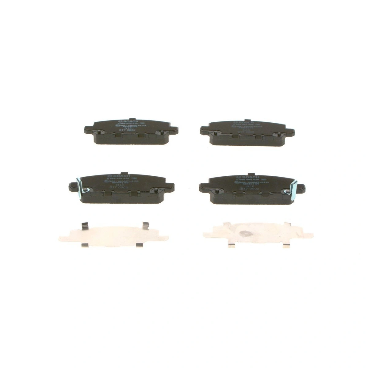 Bosch 0986494838 Arka Fren Balatası - Honda Hr-V/Accord/Vezel (2012-2024, 1.5-3.5L)