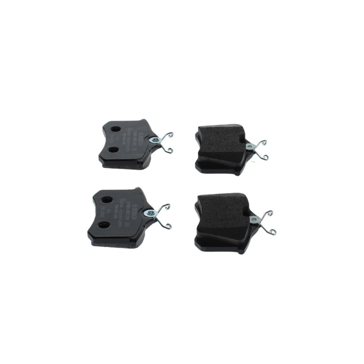 Bosch 0986495231 Arka Fren Balatası - Citroen C8, Peugeot 807, Fiat Ulysse (2002-2012, 2.0-3.0L)