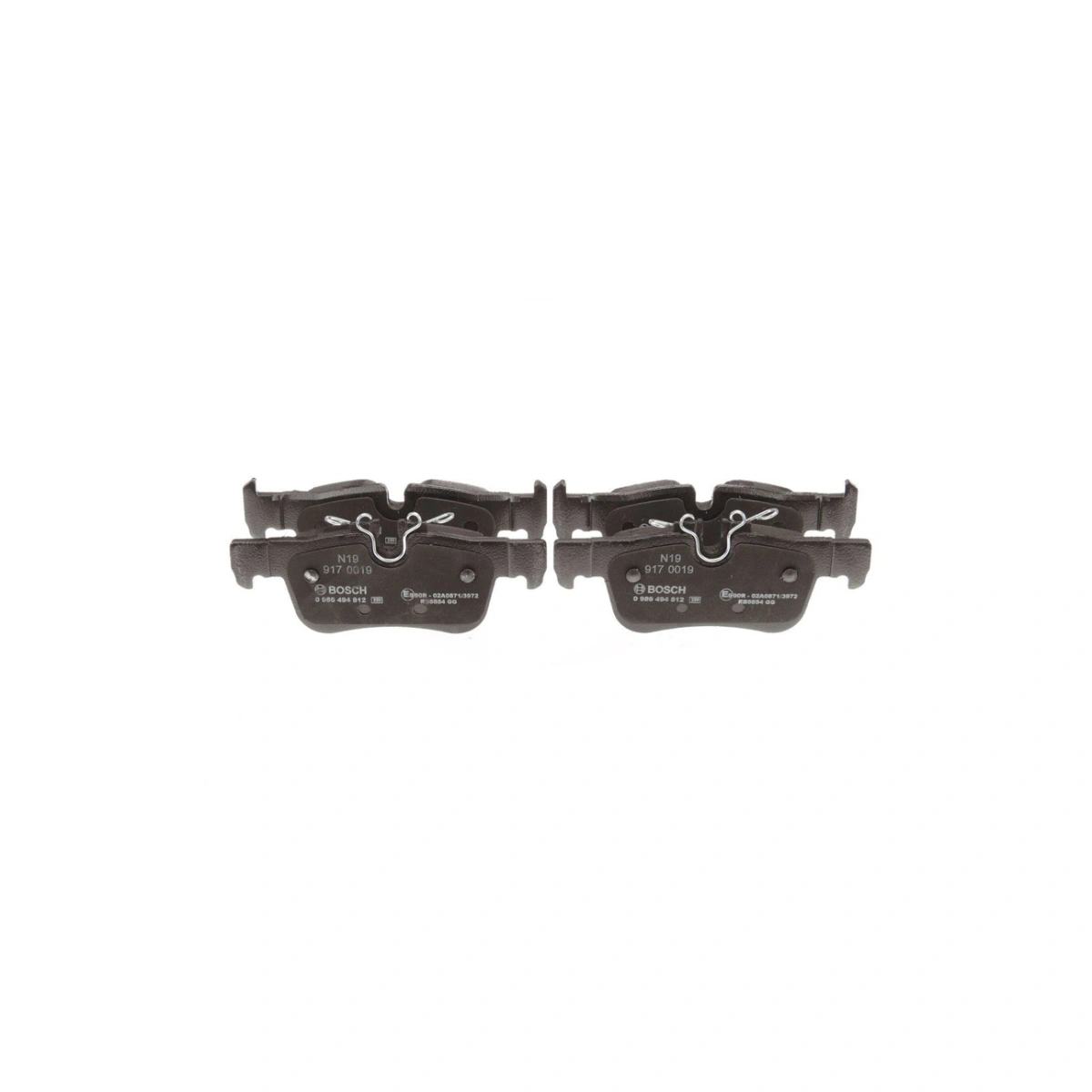Bosch 0986494812 Arka Fren Balatası - Bmw I3/X1, Mini Mini (2013-2024)