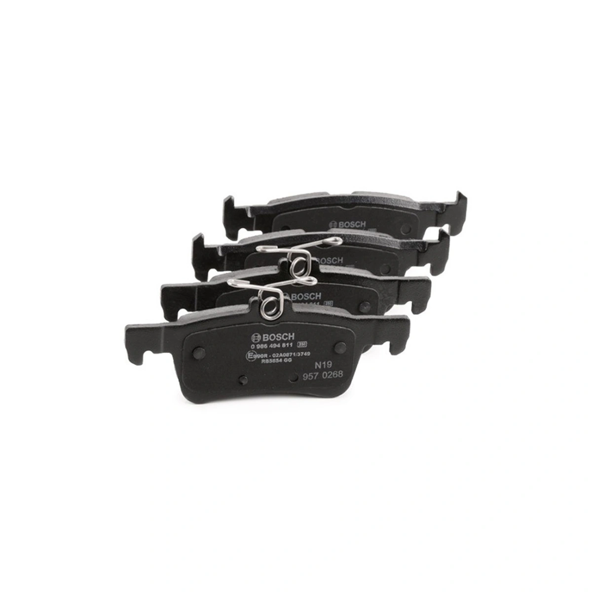 Bosch 0986494811 Arka Fren Balatası - Peugeot 308 (2013-2021, 1.2-2.0L)