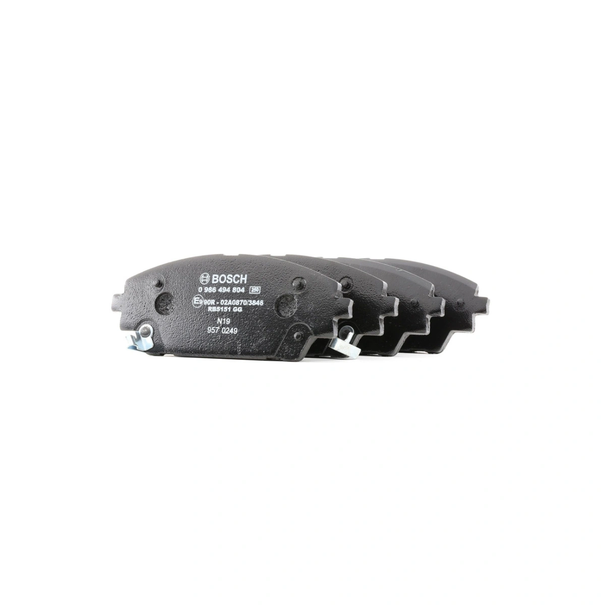 Bosch 0986494804 Ön Fren Balatası - Mazda Cx-3/Cx-30/3 (2013-2019, 1.5-2.2L)