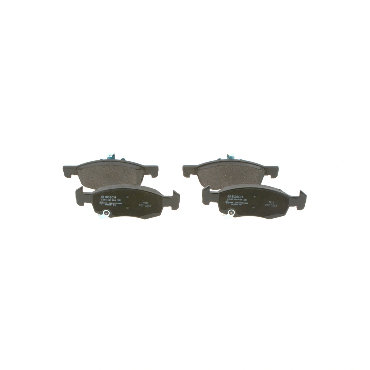 Bosch 0986494824 Ön Fren Balatası - Opel Corsa (2014-2019, 1.0-1.4L)