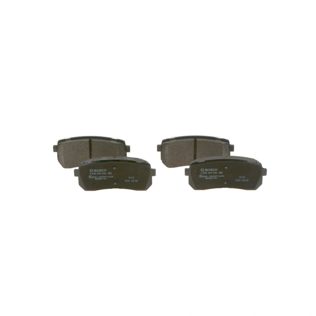 Bosch 0986494828 Arka Fren Balatası - Kia Sorento (2015-2020, 2.0-2.4L)