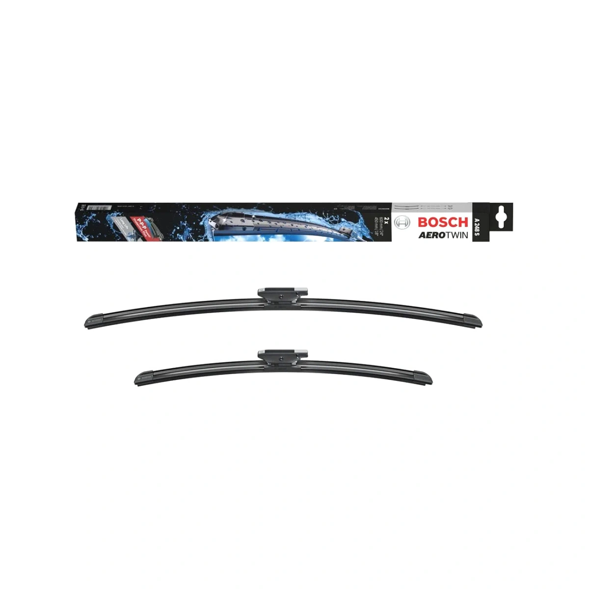 Bosch 3397014248 Aerotwin A248S Ön Silecek Seti - 600/450 (24"/18") - Mercedes GLE V167/GLS X167/GLE Coupe C167
