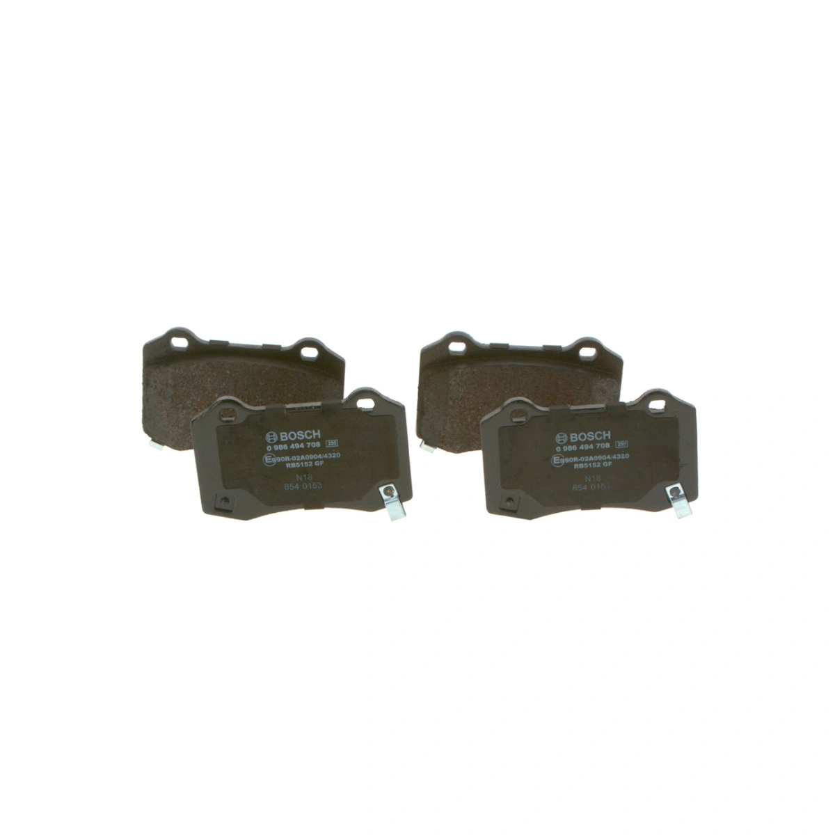 Bosch 0986494708 Fren Balatası - Chrysler 300C, Tesla Model, Jeep Grand (2004-2016, 2.7-6.4L)