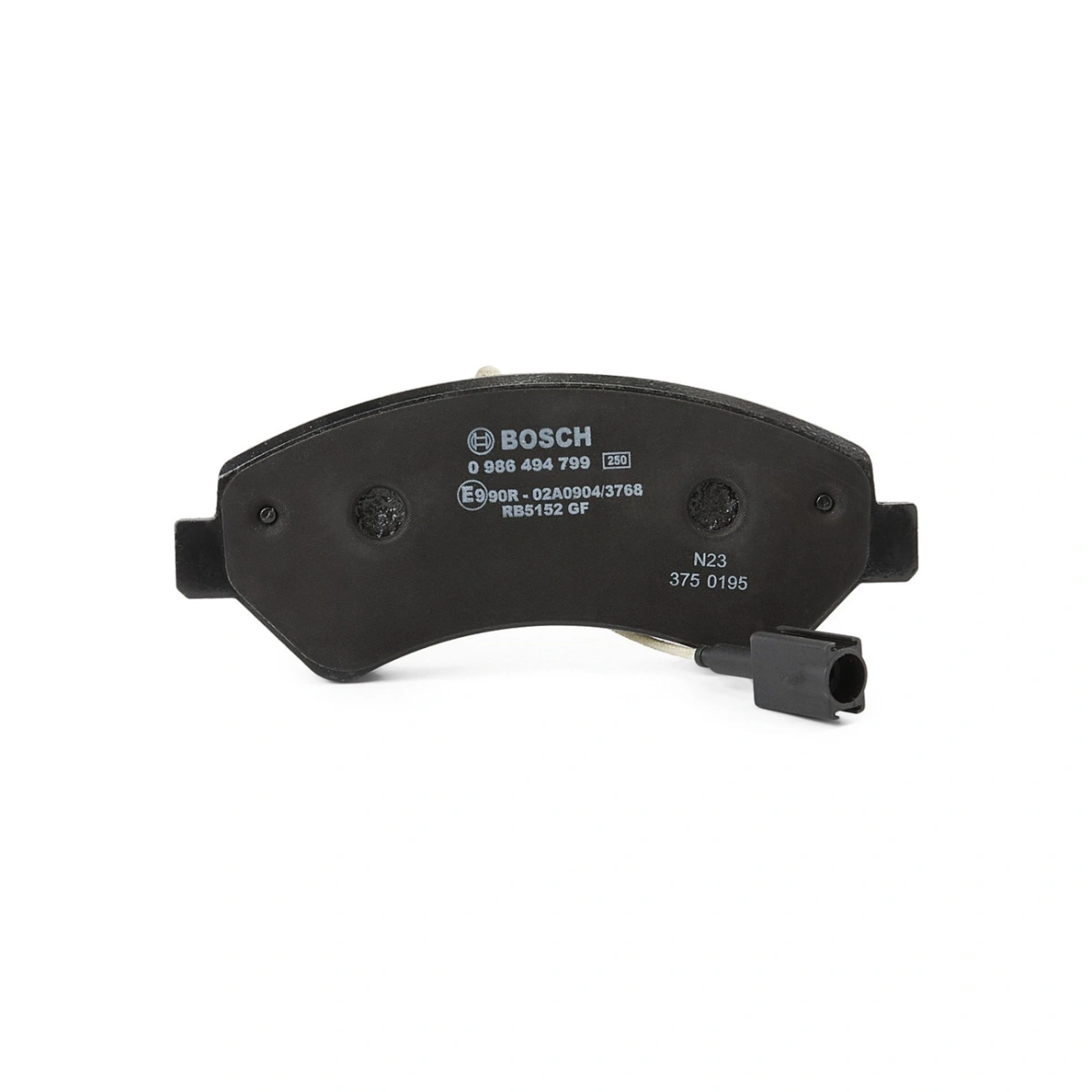 Bosch 0986494799 Ön Fren Balatası - Fiat Ducato, Peugeot Boxer, Citroen Jumper (2006-2023, 2.0-3.0L)