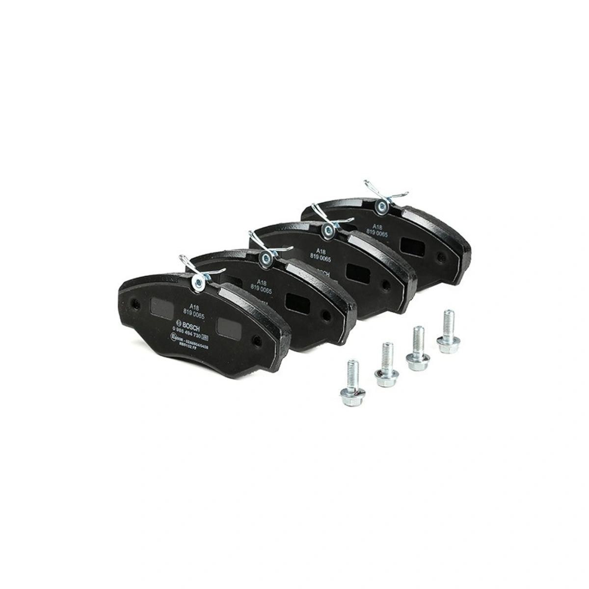 Bosch 0986494730 Ön Fren Balatası - Opel Vivaro / Movano, Renault Trafic / Master, Nissan Primastar (2001-)