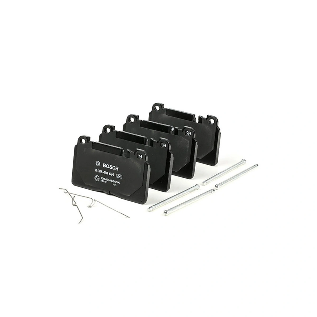 Bosch 0986494694 Ön Fren Balatası - Audi A6/Q5, Porsche Macan (2008-2018, 1.8-3.2L)
