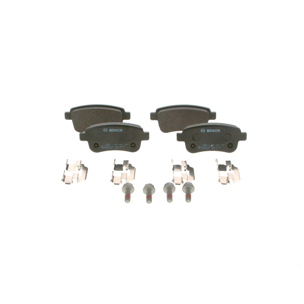 Bosch 0986494735 Arka Fren Balatası - Renault Zoe (2019-2024)