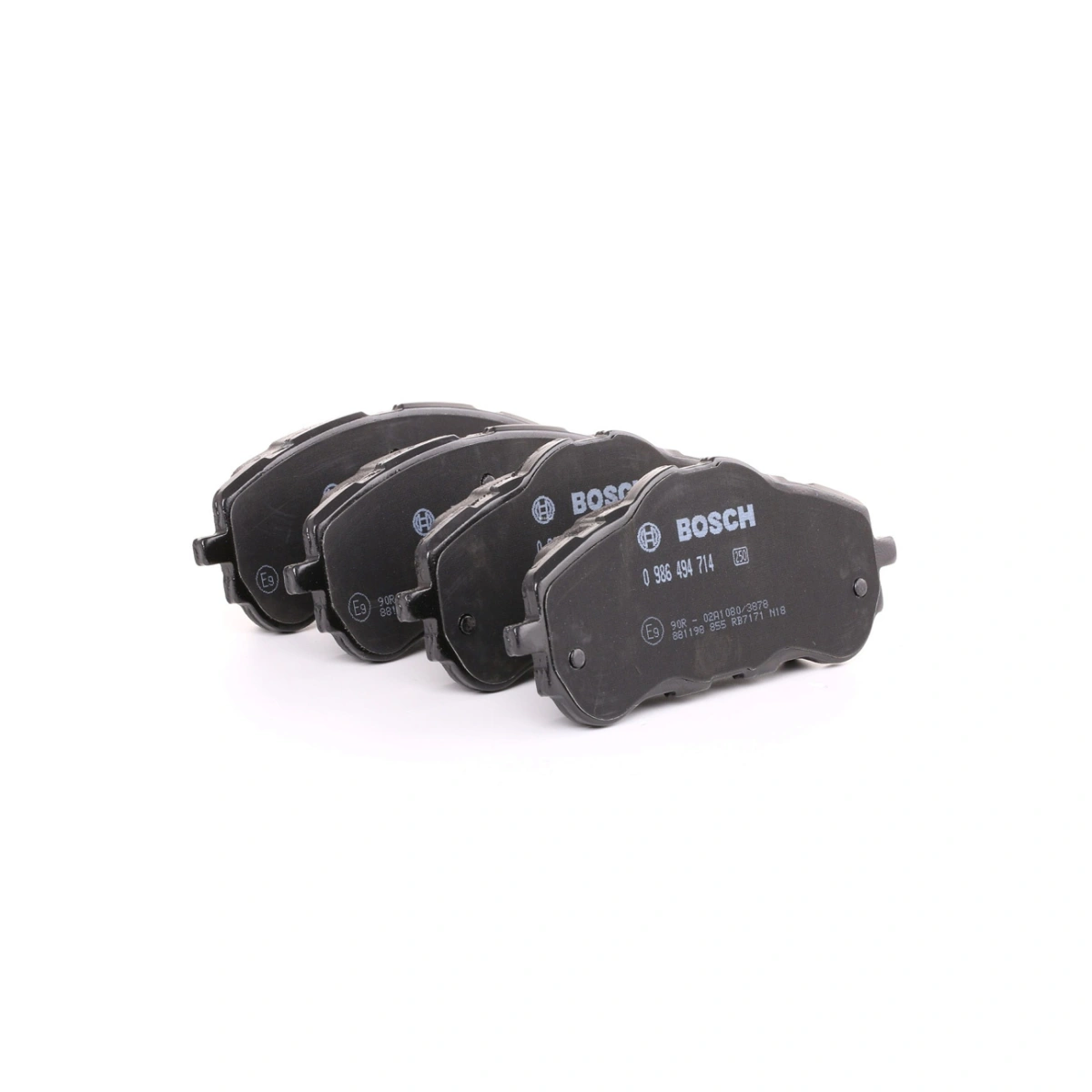 Bosch 0986494714 Ön Fren Balatası - Peugeot 308, Citroen Berlingo, Opel Astra (2013-2024, 1.2-2.0L)