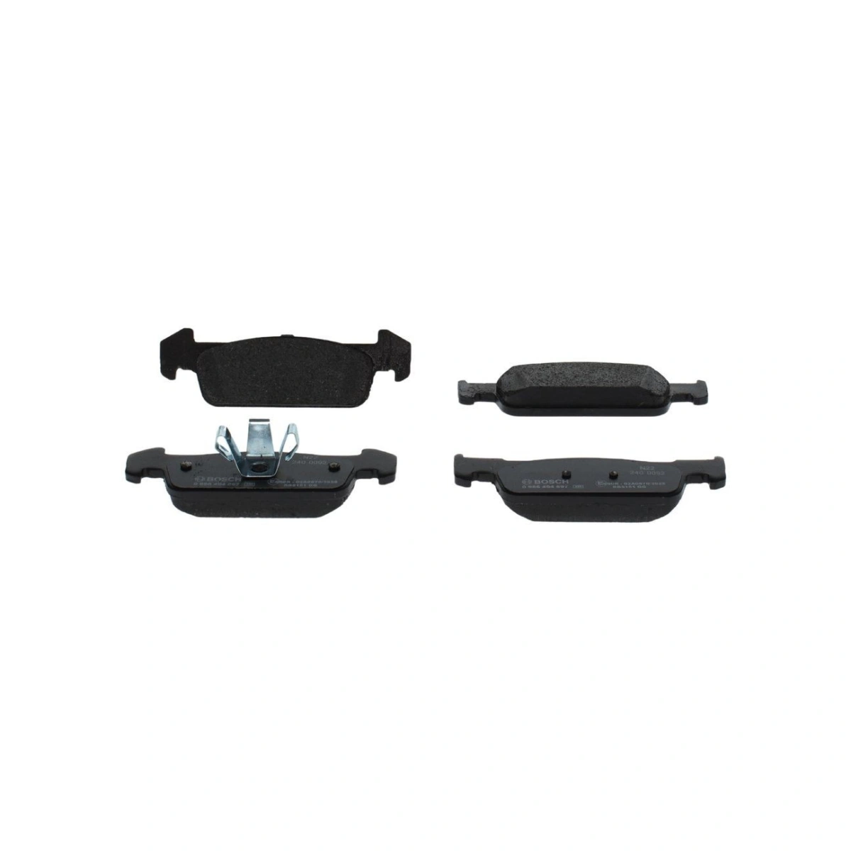 Bosch 0986494697 Ön Fren Balatası - Dacia Sandero/Logan, Renault Sandero/Stepway (2012-2024, 1.0-1.6L)