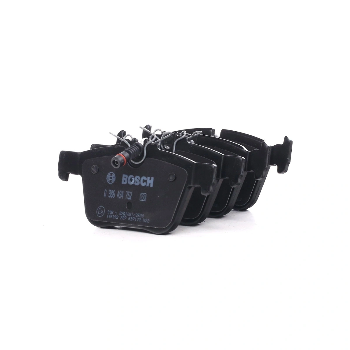 Bosch 0986494752 Arka Fren Balatası - Mercedes C-Serisi/Slc (2013-2023)