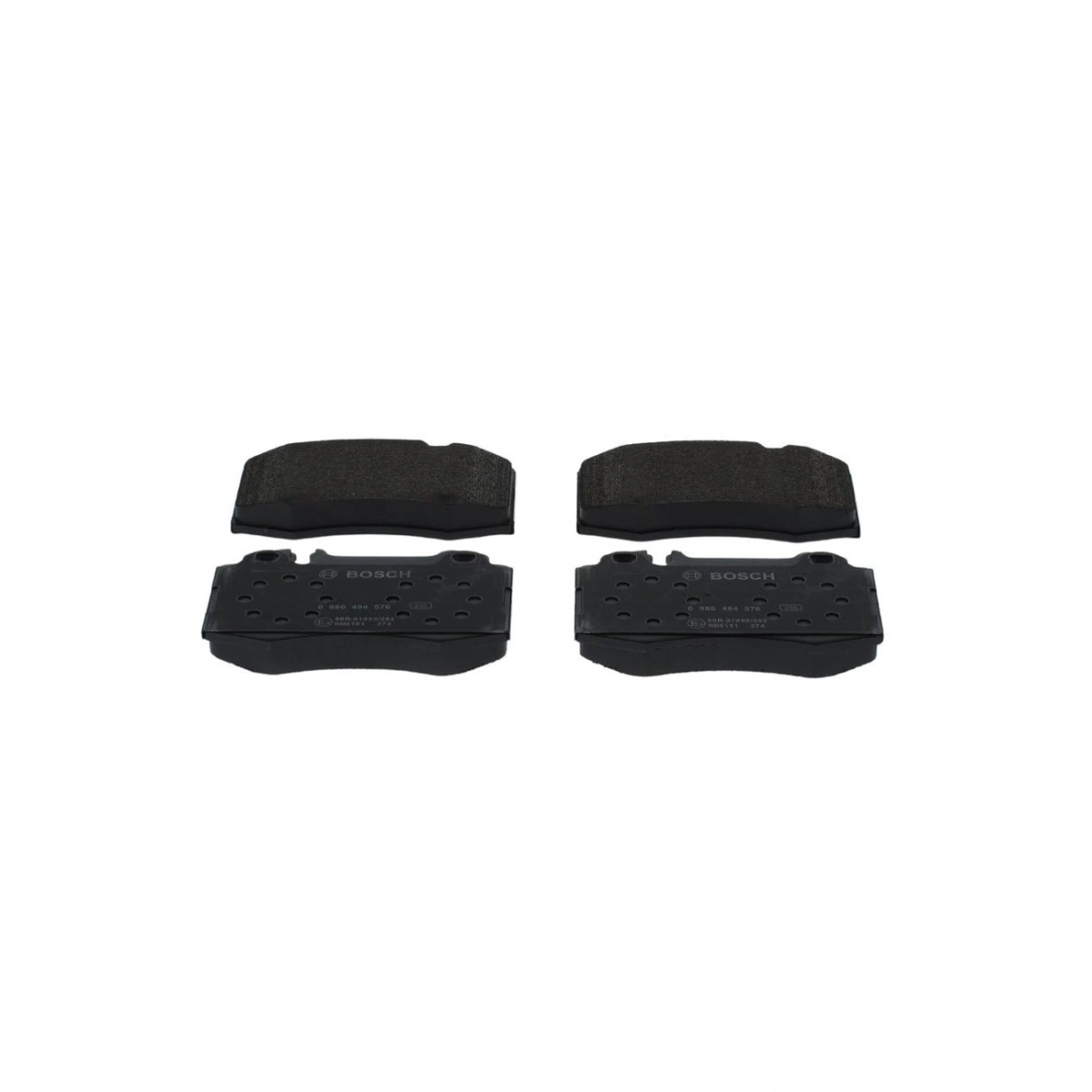 Bosch 0986494576 Ön Fren Balatası - Mercedes-Benz (Bbdc) E-Class, Mercedes C-Serisi/E-Serisi (1998-2012, 3.5L)