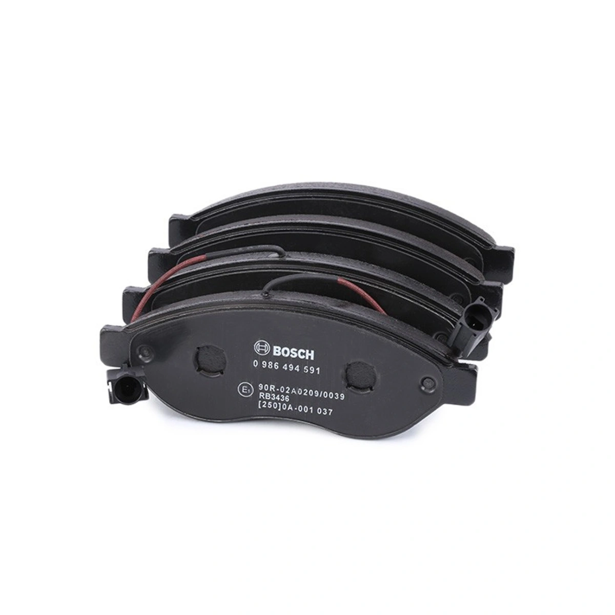 Bosch 0986494591 Ön Fren Balatası - Fiat Ducato, Peugeot Boxer, Citroen Jumper (2006-2023, 2.0-3.0L)