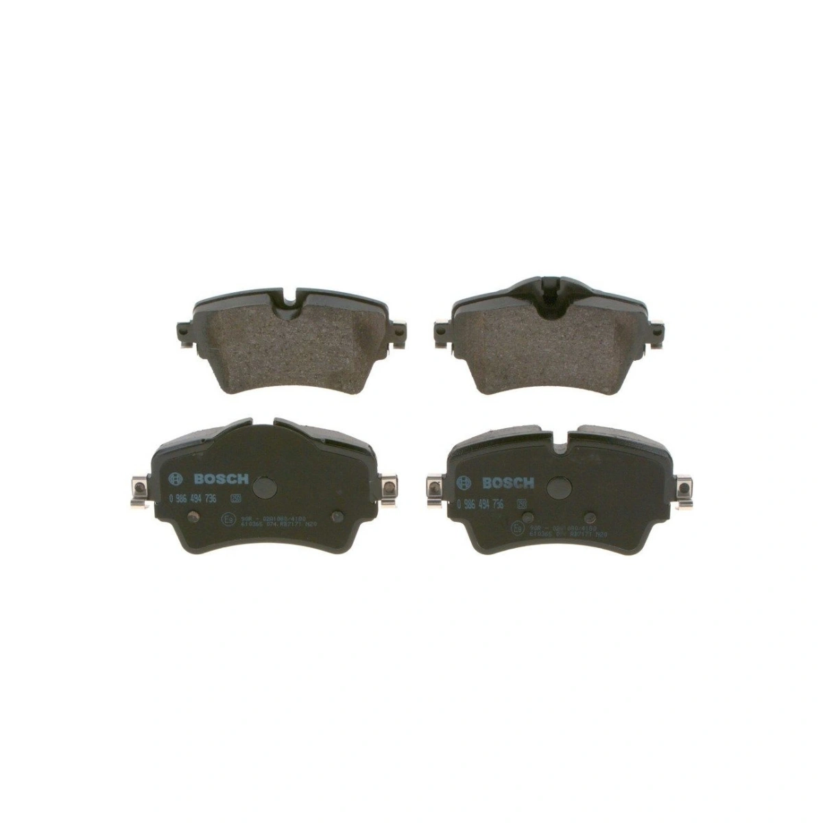 Bosch 0986494736 Ön Fren Balatası - Bmw 1-2-3-4 Serisi F20/F30/F32, MINI F55/F56, Alpina, Rolls-Royce