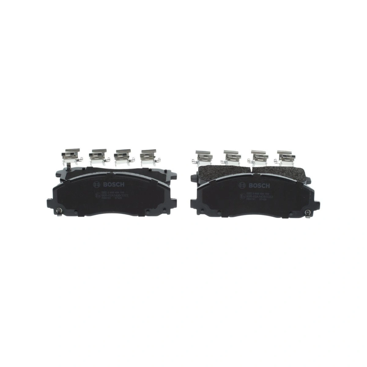 Bosch 0986494769 Ön Fren Balatası - Fiat Freemont, Jeep Wrangler (2011-2015, 2.0-3.6L)