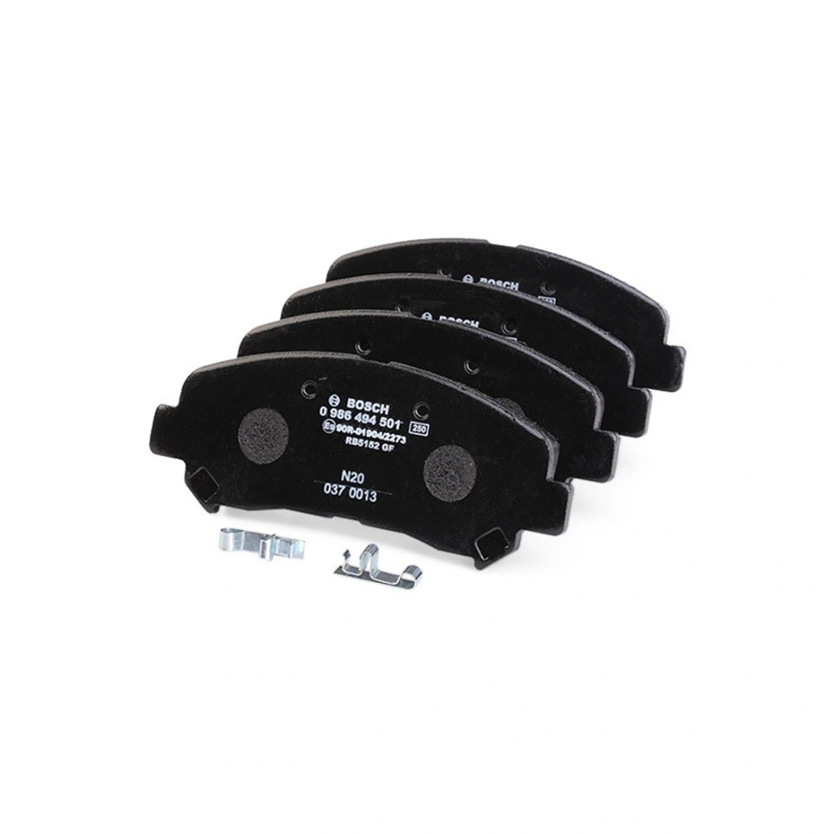 Bosch 0986494501 Ön Fren Balatası - Nissan Qashqai/Juke, Nissan (Dfac) Qashqai (2006-2019, 1.5-3.5L)