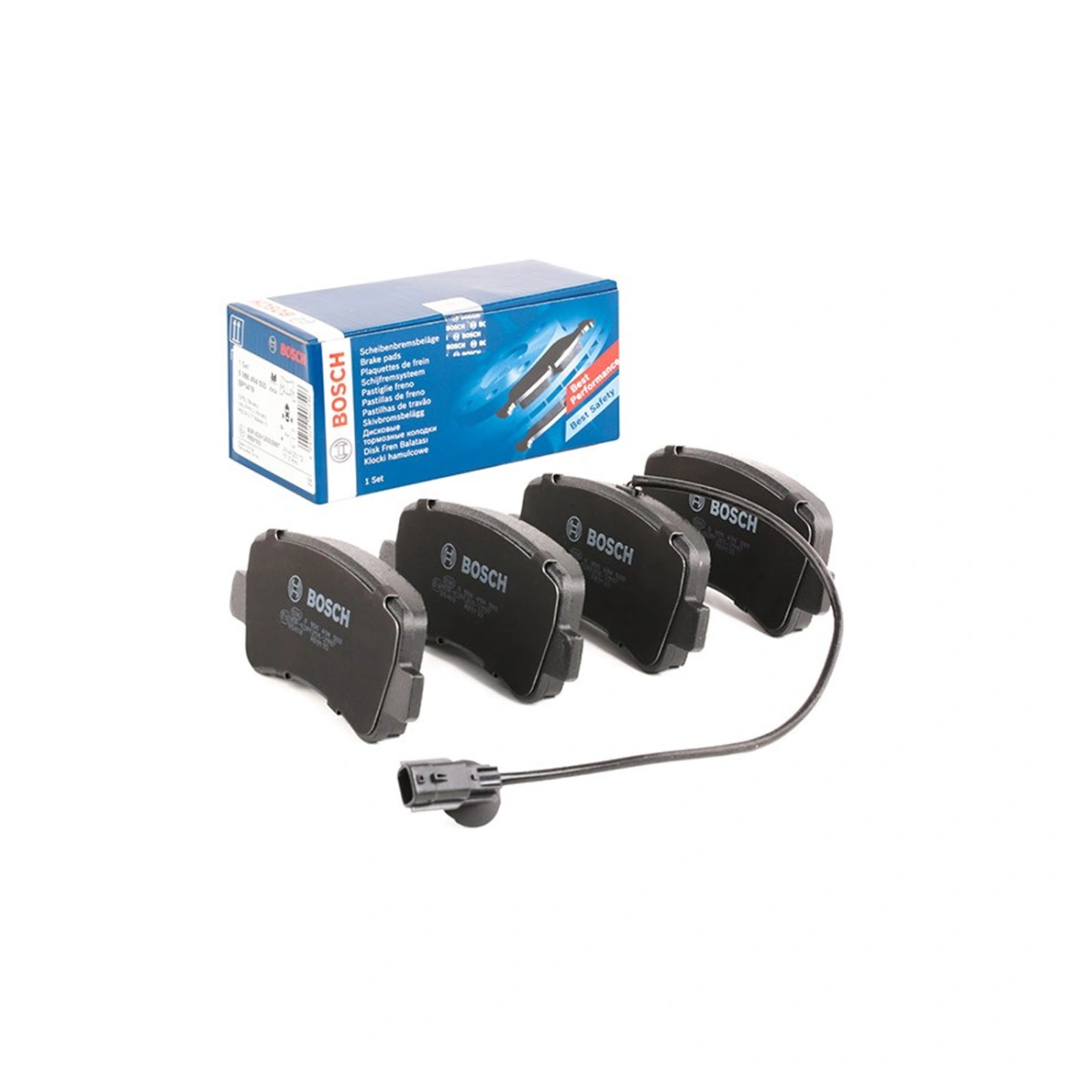 Bosch 0986494500 Arka Fren Balatası - Nissan Nv400, Renault Master, Opel Moo (2010-2021, 2.3L)