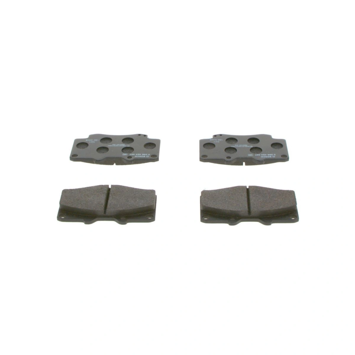 Bosch 0986494497 Ön Fren Balatası - Toyota Hilux/Fortuner (2004-2016, 2.5-4.0L)