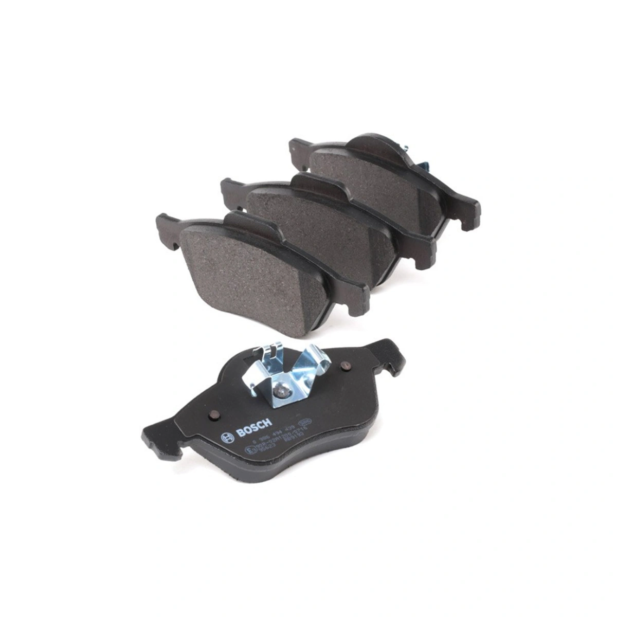 Bosch 0986494439 Ön Fren Balatası - Renault Clio/Megane/Scénic (2002-2014, 1.2-2.0L)