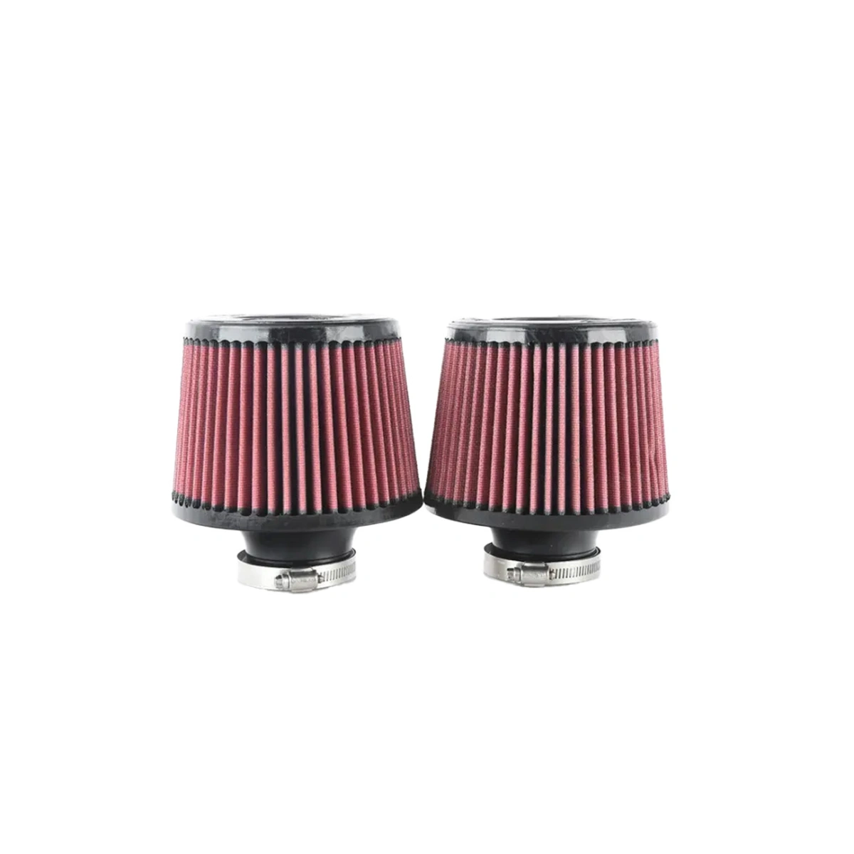Burger Motorsports - Bmw N54 Çift Koni Performans Hava Filtre Kiti (Dual Cone Intake) - Kırmızı