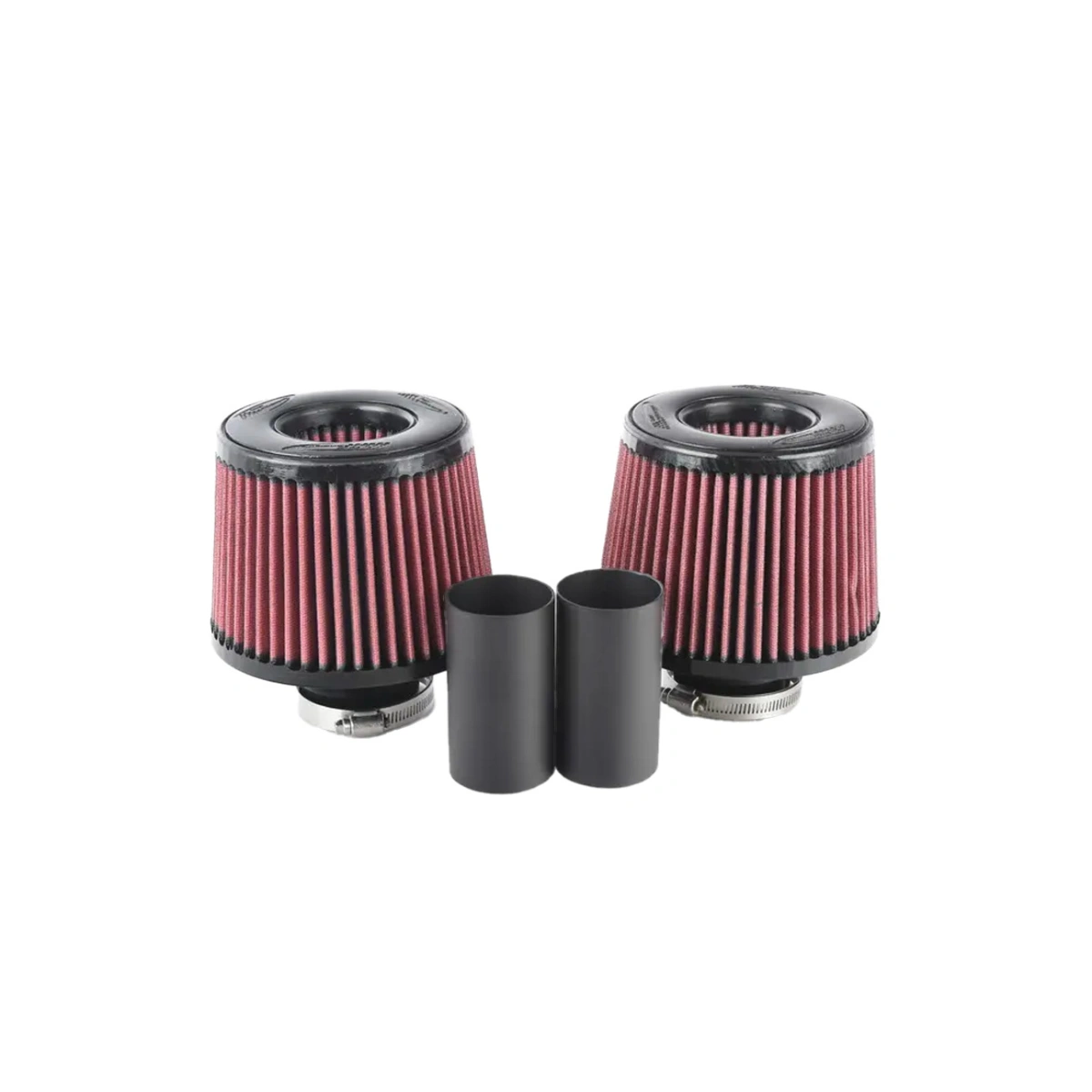 Burger Motorsports - Bmw N54 Çift Koni Performans Hava Filtre Kiti (Dual Cone Intake) - Kırmızı