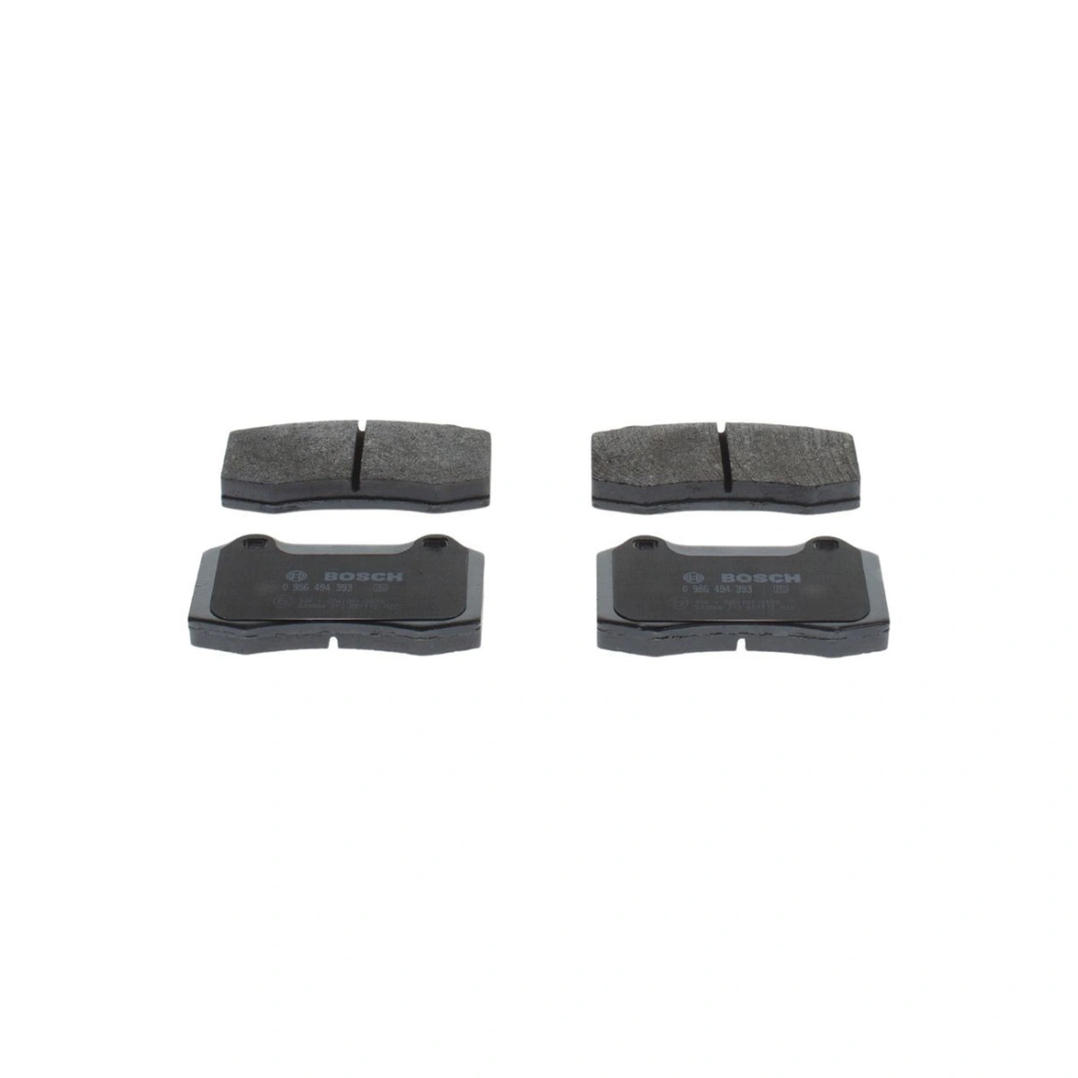 Bosch 0986494393 Fren Balatası - Peugeot 208, Volvo S60, Citroen Ds3 (1996-2019, 1.0-4.2L)