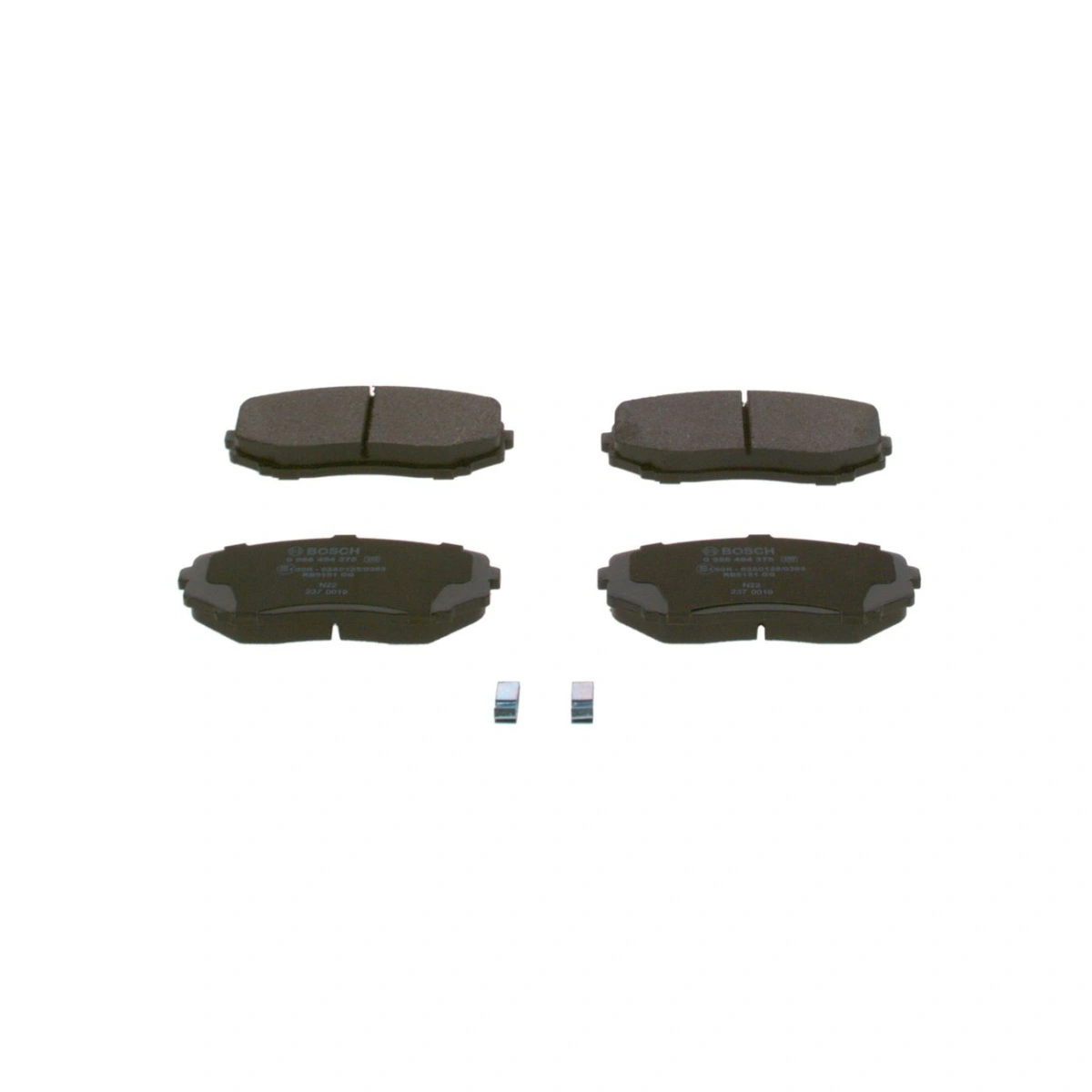 Bosch 0986494375 Ön Fren Balatası - Mitsubishi L200, Mazda Cx-7, Ford Usa Edge (2006-2015, 2.2-3.7L)