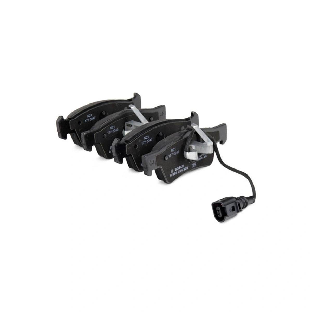 Bosch 0986494309 Arka Fren Balatası - Volkswagen Transporter/Touareg/Multi (2002-2015, 1.9-6.0L)