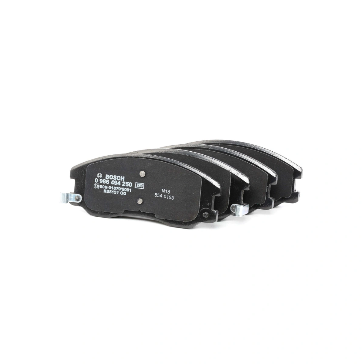 Bosch 0986494250 Ön Fren Balatası - Chevrolet Captiva, Opel Antara (2006-2018, 2.0-3.2L)