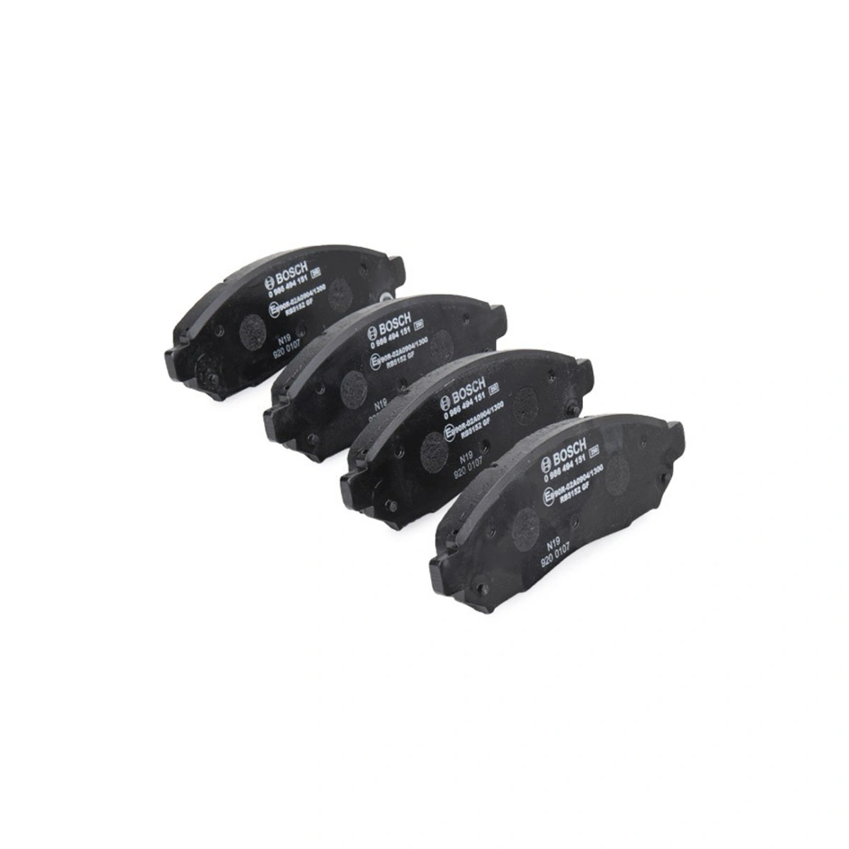 Bosch 0986494151 Ön Fren Balatası - Nissan Navara/Pathfinder/Xterra (2004-2017, 2.0-4.0L)