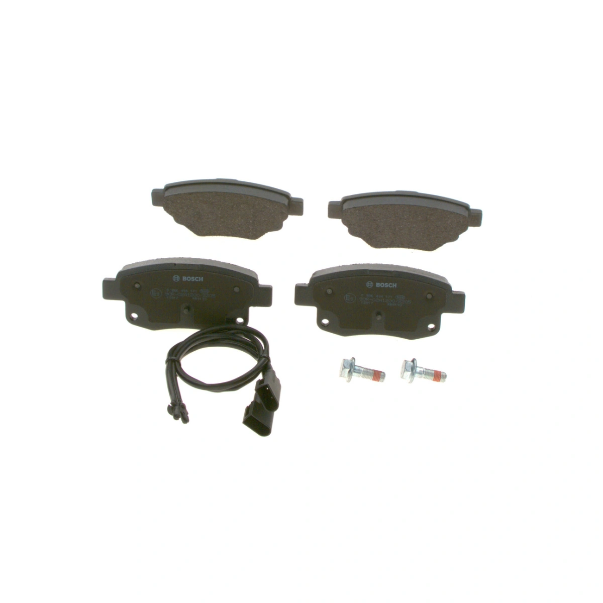 Bosch 0986494171 Arka Fren Balatası - Ford Transit (2006-2014, 2.2-3.2L)