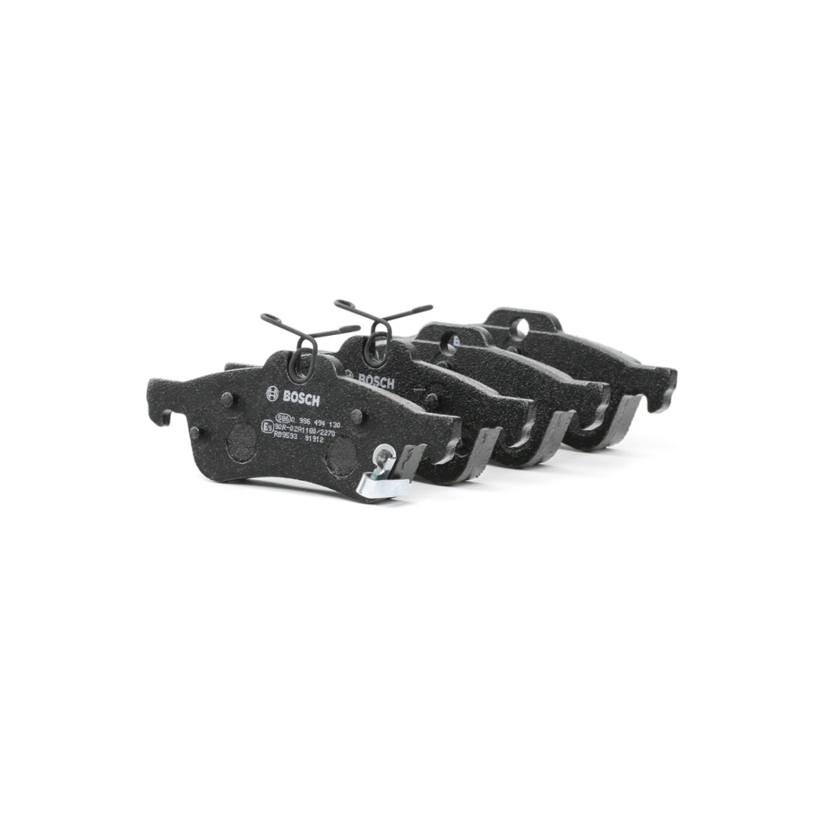 Bosch 0986494130 Arka Fren Balatası - Toyota Yaris (2005-2020, 1.0-1.8L)